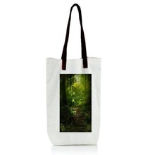 Organic cotton and canvas bag, Style : Plain