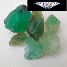 Green fluorite rough Stone