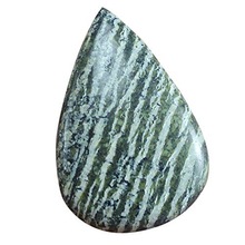 Natural Green Zebra Jasper Cabochons Loose Cabochons