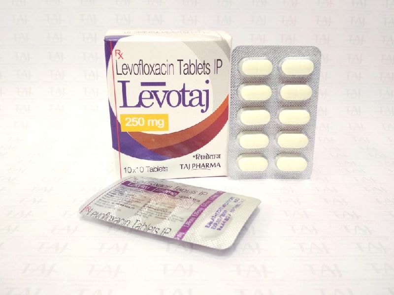 Levofloxacin IP 250 mg Tablets (Levotaj 250 mg)