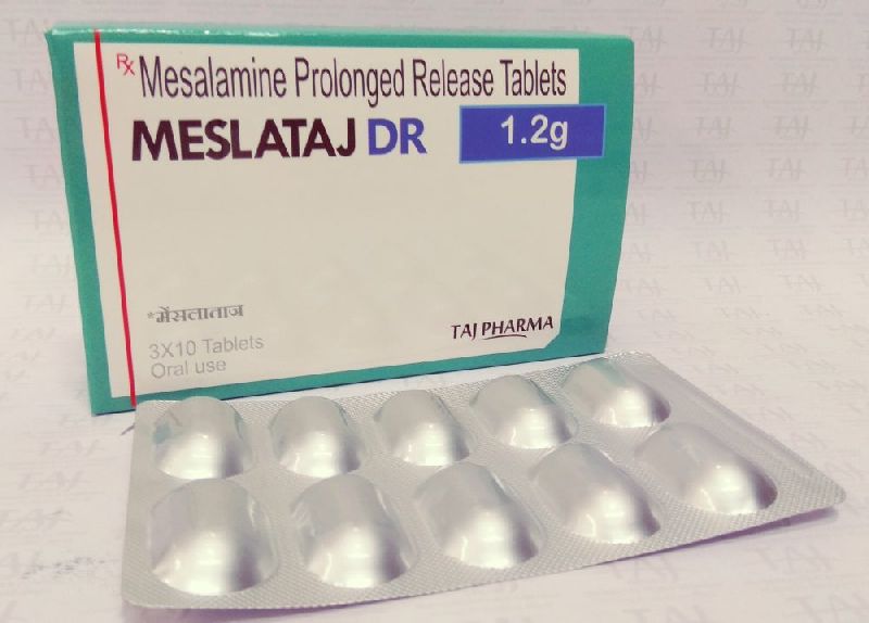 Mesalamine Prolonged Release Tablets (Meslataj Dr 1.2 g)