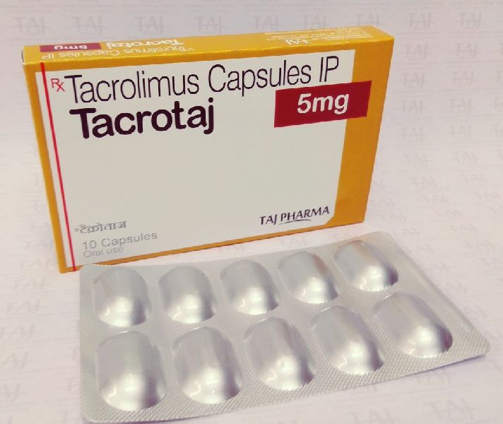 Tacrolimus Capsules IP 5 mg (Tacrotaj 5 mg)