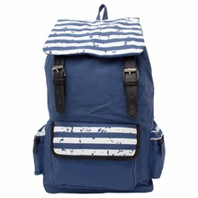 Canvas Oversized Back Pack bag, for Day Backpack, Size : 19(H) X 10.5(L) X 5(W)