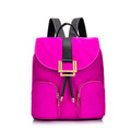 woman leather backpack bag