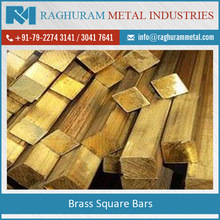 Brass Square Bar, for Construction, Length : 10 mm to 300 mm