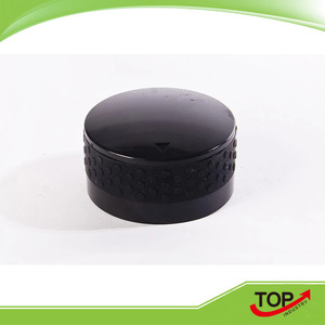 ABS+PVC Plastic rotary switch knob, Color : silver/black