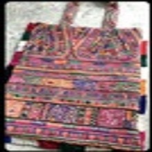 Vintage Indian Tribal Banjara Tote Bag