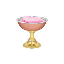  Round Copper Cocktail Glass Ice Cream Bowl, Size : Customized Size