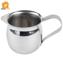 Round Shape Stainless Steel Bell Creamer, Size : Customized