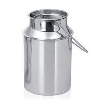 stainless steel milk can with lid