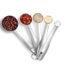 Stainless Steel Sets Measuring Spoon, Certification : FDA