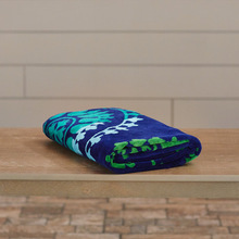 Velour printed beach towel, Style : Plain