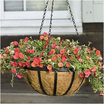 HIGH QUALITY HANGING BASKET WITH COCO LINER