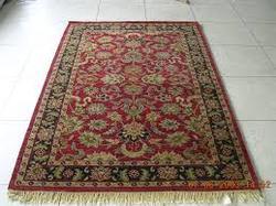 Embroidered Silk Carpet, Size : 2x3feet, 3x4feet, 4x5feet, 5x6feet