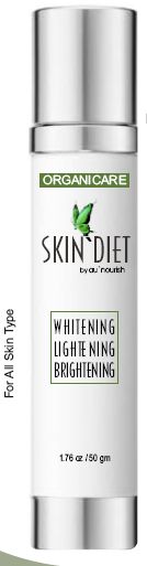 Skin whitening gel