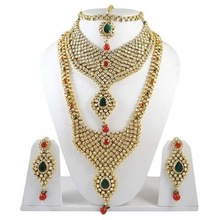 Designer Jewellery Kundan Polki Sets, Necklaces Type : Beaded Necklaces