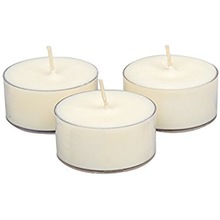 Scalar and Cube Floral Handmade Candles