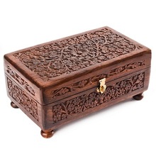 Tibetan Wooden Jewelry Boxes
