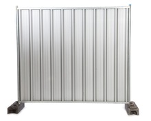 Corrugated fencing sheets