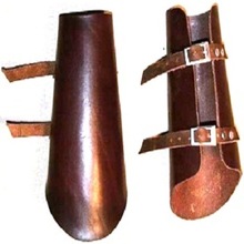 Harness Leather vambraces Medieval Armor Vambraces