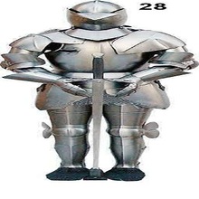 Medieval movie replica armor suit