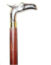Nautical Brass Eagle walking sticks, Length : 36 Inches