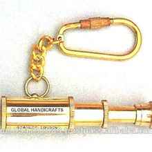 Nautical Brass Telescope key chain