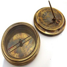 Nautical Hatton Carden Compass / Brass Sundial Compass / Antique Sundial Compass