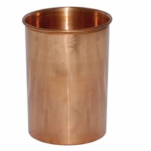 Copper Candle Jar Holder