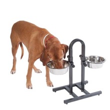 Pets Empire Double Diner Feeding Bowl, for Dogs, Size : M