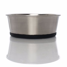 Pets Empire Rounded STAINLESS STEEL Non Skid Dog Bowls