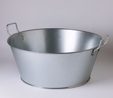 Stainless steel Tub Double wall Big Plain for