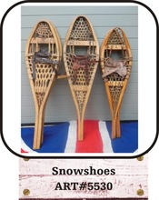 Wooden snowshoes, Size : customized
