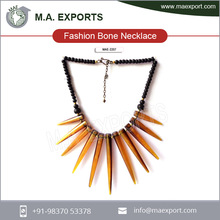 MAE Arrival Fashion Resin Necklace, Color : Brown