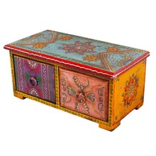 Jewellary box, Size : 9.5x4.5x4 inches
