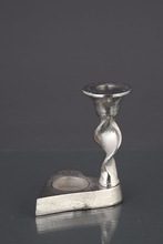 Metal candle holder stand