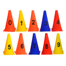 Marker Cones print numbers