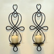 Metal Iron Candle Holder, for Home Decoration, Home Decoration, Technique : Painted