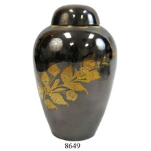 Metal Brass Cremation Urn, for Adult, Style : American Style