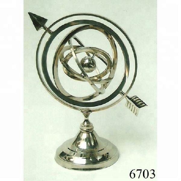 Brass Globe Nautical