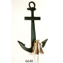 decorative Anchor with Brass Bell