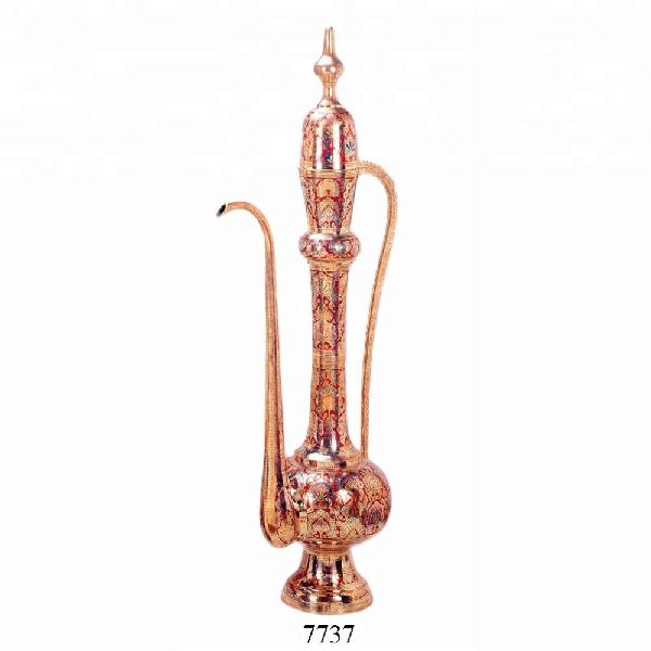 Decorative Brass Aftaba