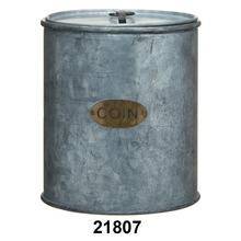 Galvanized Can Coin Bank, Feature : Eco-Friendly