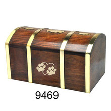 Handmade Unique Wooden Cremation Pet Urns