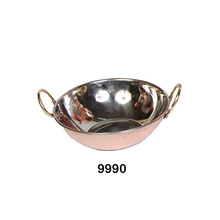 Copper Stainless Steel Wok Bowl