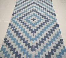 Fabric Made Wool Kilim, for Camping, Door, Floor, Home, Hotel, Kitchen, Picnic, Prayer, Travel