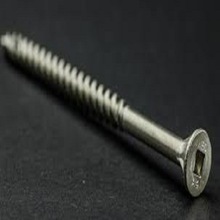 Slotted confirmate screw