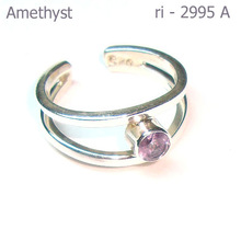 Amethyst Silver Ring For Women