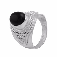 Black onyx Rings