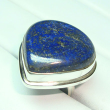Www.sterlingsilver-jewelry.com Gemstone Ring Blue Stone